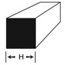 6061 T6511 Aluminum Extruded Square 4.50000 " (+-.034) 6061 T6511 Aluminum Extruded Square 4.50000 " (+-.034)